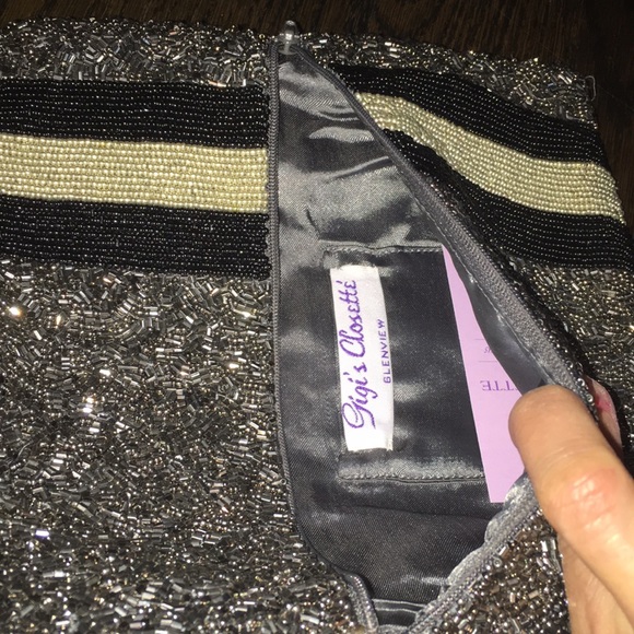 NWOT Beaded Clutch - Picture 4 of 4